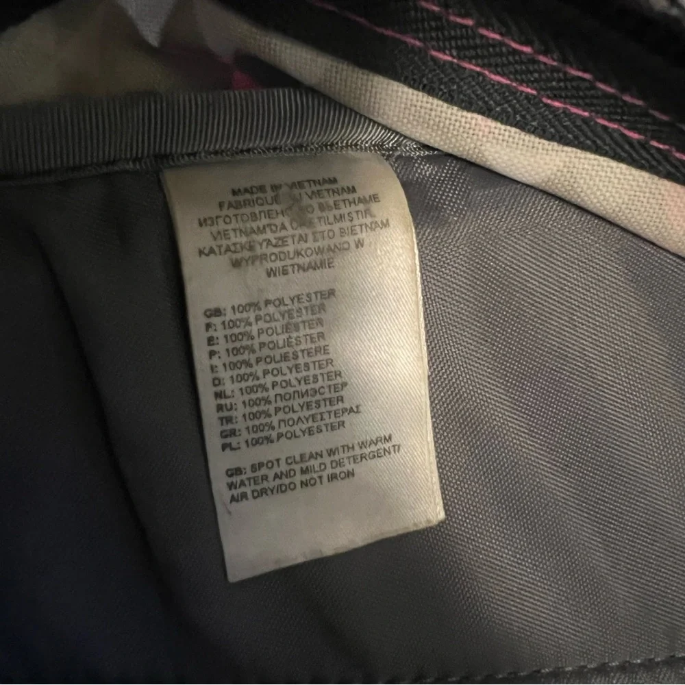 The North Face‎ Jester Backpack Black Pink White Checkered